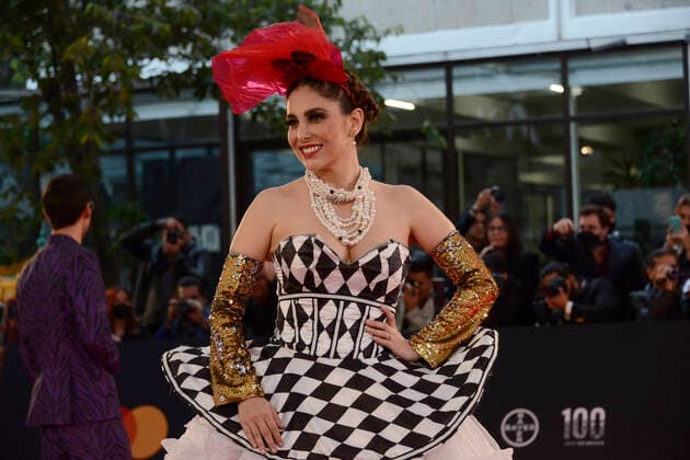 October 18, 2022, Mexico City, Mexico: Gloria Aura attends the 4th Metropolitan Theater Awards (Los Metro) red carpet at the Centro Cultural del Bosque. on October 18, 2022 in Mexico City, Mexico. Mexico City USA - ZUMAe321 20221018_zia_e321_111 Copyright: xCarlosxTischlerx