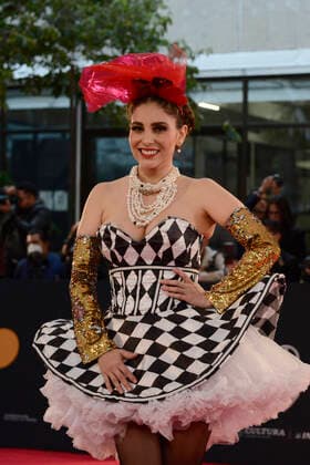 October 18, 2022, Mexico City, Mexico: Gloria Aura attends the 4th Metropolitan Theater Awards (Los Metro) red carpet at the Centro Cultural del Bosque. on October 18, 2022 in Mexico City, Mexico. Mexico City USA - ZUMAe321 20221018_zia_e321_112 Copyright: xCarlosxTischlerx