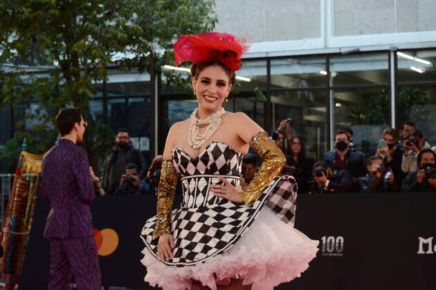 October 18, 2022, Mexico City, Mexico: Gloria Aura attends the 4th Metropolitan Theater Awards (Los Metro) red carpet at the Centro Cultural del Bosque. on October 18, 2022 in Mexico City, Mexico. Mexico City USA - ZUMAe321 20221018_zia_e321_113 Copyright: xCarlosxTischlerx