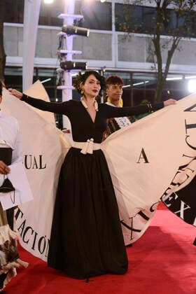 October 18, 2022, Mexico City, Mexico: Maya Zapata attends the 4th Metropolitan Theater Awards (Los Metro) red carpet at the Centro Cultural del Bosque. on October 18, 2022 in Mexico City, Mexico. Mexico City USA - ZUMAe321 20221018_zia_e321_143 Copyright: xCarlosxTischlerx