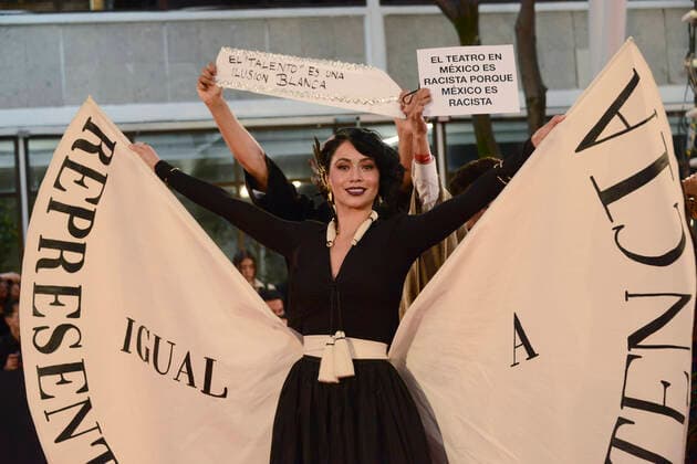 October 18, 2022, Mexico City, Mexico: Maya Zapata attends the 4th Metropolitan Theater Awards (Los Metro) red carpet at the Centro Cultural del Bosque. on October 18, 2022 in Mexico City, Mexico. Mexico City USA - ZUMAe321 20221018_zia_e321_149 Copyright: xCarlosxTischlerx