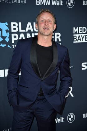 Maximilian Brückner at the Blue Panther TV Streaming Award ceremony at BMW Welt in Munich on 19 10 2022