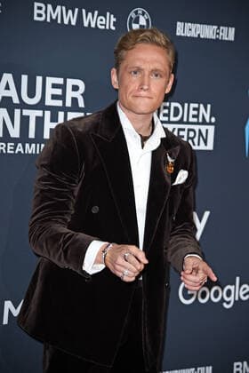 Matthias Schweighöfer at the Blue Panther TV Streaming Award ceremony at BMW Welt in Munich on 19 10 2022