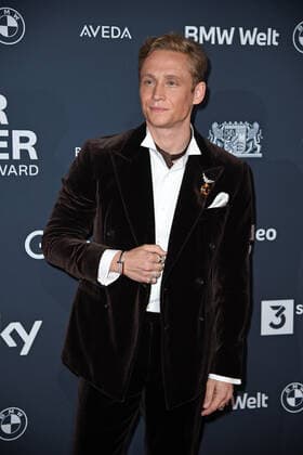 Matthias Schweighöfer at the Blue Panther TV Streaming Award ceremony at BMW Welt in Munich on 19 10 2022