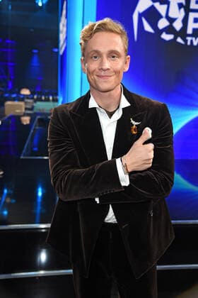 Matthias Schweighöfer at the Blue Panther TV Streaming Award ceremony at BMW Welt in Munich on 19 10 2022