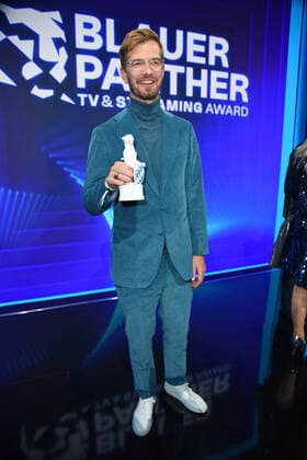 Joko Winterscheidt at the Blue Panther TV Streaming Award ceremony at BMW Welt in Munich on 19 10 2022