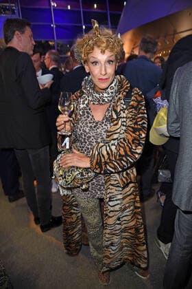 Sissi Perlinger at the Blue Panther TV Streaming Award ceremony at BMW Welt in Munich on 19 10 2022