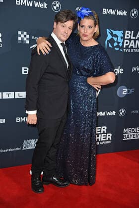Elena Uhlig at the Blue Panther TV Streaming Award ceremony at BMW Welt in Munich on 19 10 2022