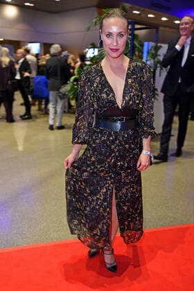 Sina Tkotsch at the Blue Panther TV Streaming Award ceremony at BMW Welt in Munich on 19 10 2022