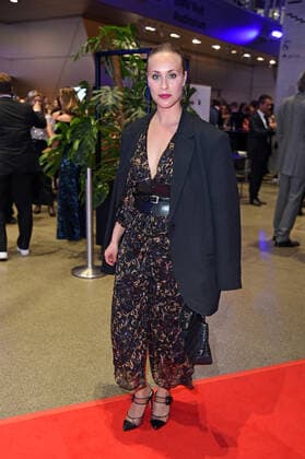 Sina Tkotsch at the Blue Panther TV Streaming Award ceremony at BMW Welt in Munich on 19 10 2022