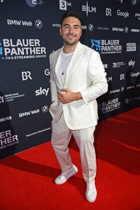 Lars Steinhöfel at the Blue Panther TV Streaming Award ceremony at BMW Welt in Munich on 19 10 2022