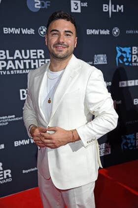 Lars Steinhöfel at the Blue Panther TV Streaming Award ceremony at BMW Welt in Munich on 19 10 2022