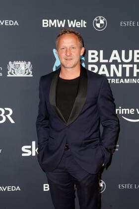 Blue Panther TV Streaming Award ceremony in Munich Maximilian Brückner on the red carpet at the Blue Panther Bavarian Television Award ceremony at the BMW Welt in Munich. Copyright: xEventpressxGolejewskix