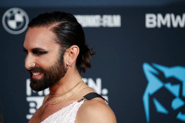 Blue Panther TV Streaming Award ceremony in Munich Laudatorin Conchita Wurst at the Blue Panther Bavarian Television Award ceremony at BMW Welt in Munich. Copyright: xEventpressxGolejewskix