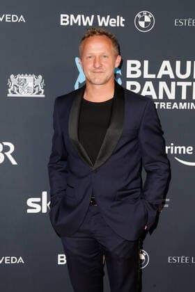 Blue Panther TV Streaming Award ceremony in Munich Maximilian Brückner on the red carpet at the Blue Panther Bavarian Television Award ceremony at the BMW Welt in Munich. Copyright: xEventpressxGolejewskix