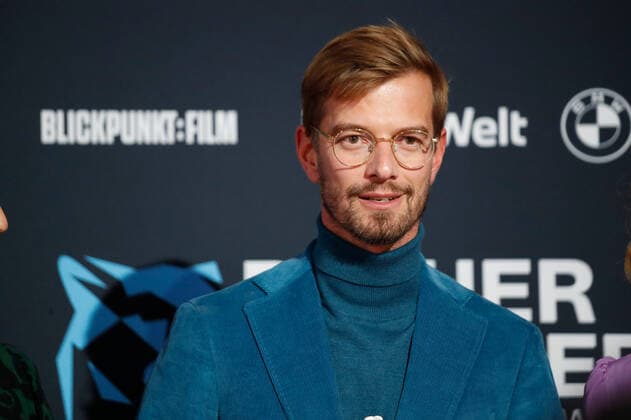 Blue Panther TV Streaming Award ceremony in Munich Award winner Joko Winterscheidt at the Blue Panther Bavarian Television Award ceremony at BMW World in Munich Copyright: xEventpressxGolejewskix