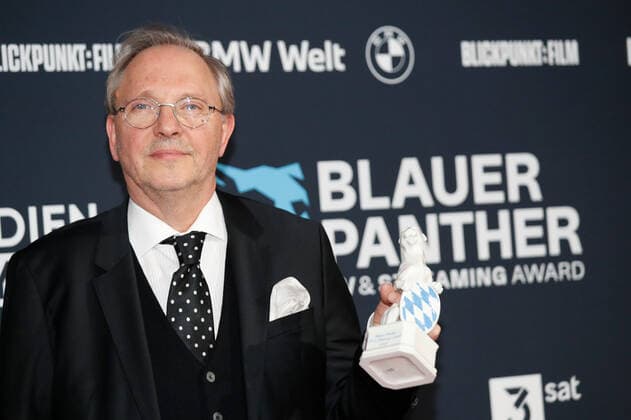 Blue Panther TV Streaming Award ceremony in Munich Award winner Olli Dittrich at the Blue Panther Bavarian Television Award ceremony at BMW Welt in Munich Copyright: xEventpressxGolejewskix