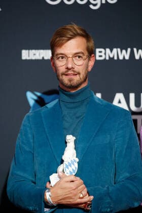 Blue Panther TV Streaming Award ceremony in Munich Award winner Joko Winterscheidt at the Blue Panther Bavarian Television Award ceremony at BMW World in Munich Copyright: xEventpressxGolejewskix