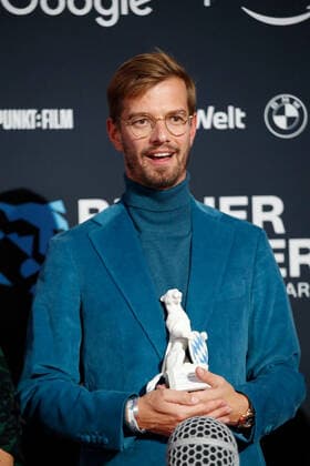 Blue Panther TV Streaming Award ceremony in Munich Award winner Joko Winterscheidt at the Blue Panther Bavarian Television Award ceremony at BMW Welt in Munich Copyright: xEventpressxGolejewskix