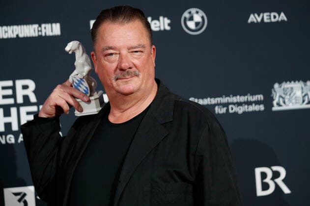 Blue Panther TV Streaming Award ceremony in Munich Award winner Peter Kurth at the Blue Panther Bavarian Television Award ceremony at BMW Welt in Munich Copyright: xEventpressxGolejewskix
