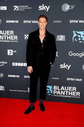 Blue Panther TV Streaming Award ceremony in Munich Daniel Donskoy on the red carpet at the Blue Panther Bavarian Television Award ceremony at the BMW Welt in Munich Copyright: xEventpressxGolejewskix
