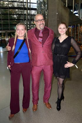 Franziska Zawila, Thomas Schwendemann and Stephanie Lexer at the presentation of the Blue Panther TV Streaming Award 2022 at BMW Welt Munich, 19 10 2022 Foto:xF.xKernx xFuturexImage