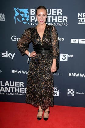 Sina Tkotsch at the award ceremony of the Blue Panther TV Streaming Award 2022 in the BMW World Munich, 19 10 2022 Foto:xF.xKernx xFuturexImage