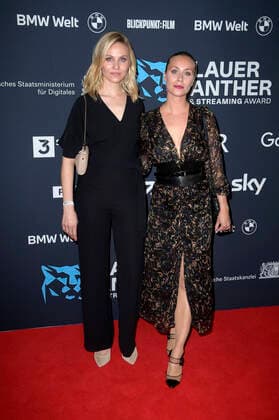Alina Tomnikov and Sina Tkotsch at the award ceremony of the Blue Panther TV Streaming Award 2022 at BMW Welt Munich, 19 10 2022 Foto:xF.xKernx xFuturexImage