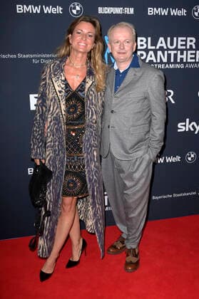 Rüdiger Bach and Franziska at the presentation of the Blue Panther TV Streaming Award 2022 at BMW Welt Munich, 19 10 2022 Foto:xF.xKernx xFuturexImage