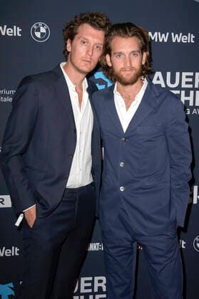 Benji Bergmann and Jono Bergmann at the award ceremony of the Blauer Panther TV Streaming Award 2022 at BMW Welt Munich, 19 10 2022 Foto:xF.xKernx xFuturexImage