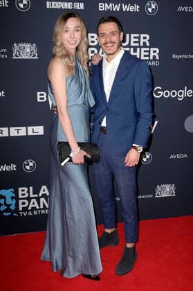 Ricarda Richter and Gioele Viola at the presentation of the Blue Panther TV Streaming Award 2022 at BMW Welt Munich, 19 10 2022 Foto:xF.xKernx xFuturexImage