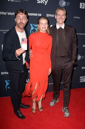 Friedrich Mücke, Tanja Schleiff and Daniel Sträßer at the presentation of the Blue Panther TV Streaming Award 2022 at BMW Welt Munich, 19 10 2022 Foto:xF.xKernx xFuturexImage