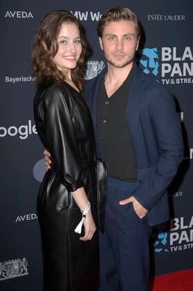 Dominique Devenport and Jannik Schümann at the presentation of the Blue Panther TV Streaming Award 2022 at BMW Welt Munich, 19 10 2022 Foto:xF.xKernx xFuturexImage