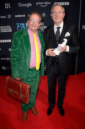 Wigald Boning and Olli Dittrich at the presentation of the Blue Panther TV Streaming Award 2022 at BMW Welt Munich, 19 10 2022 Foto:xF.xKernx xFuturexImage