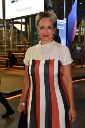 Irina Wanka award ceremony Blue Panther TV Streaming Award 2022 honor, award, prize BMW World Munich 19 October 2022