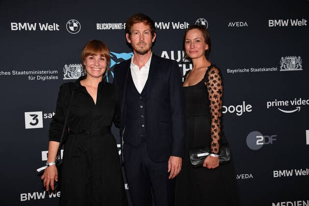Stefan Murr and Kathrin Ana Stahl Blue Panther TV Streaming Award 2022 Honoring, Award, Prize BMW Welt Munich 19 October 2022