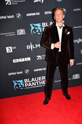 Matthias Schweighöfer award ceremony Blue Panther TV Streaming Award 2022 honor, award, prize BMW World Munich 19 October 2022