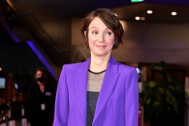 Julia Koschitz at the Blue Panther TV Streaming Award 2022 ceremony formerly Bavarian Television Award on 19 10 2022 in Munich Blue Panther TV Streaming Award 2022 ceremony in Munich