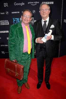 Wigald Boning and Olli Dittrich at the presentation of the Blue Panther TV Streaming Award 2022 at BMW Welt Munich, 19 10 2022 Foto:xF.xKernx xFuturexImage