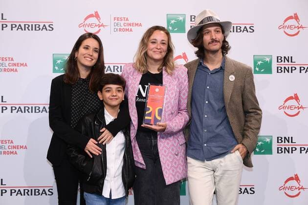 Rome Cinema Fest 2022. Rome Film Fest. Photocall awarded by Casa Alice. In the photo: Claudia Gusmano, Francesco Giulio Cerilli, Marta Savina and Dario Aita  Copyright: xMaurizioxD Avanzox xipa-agency.nx xDxAvanzo Provvisionatox