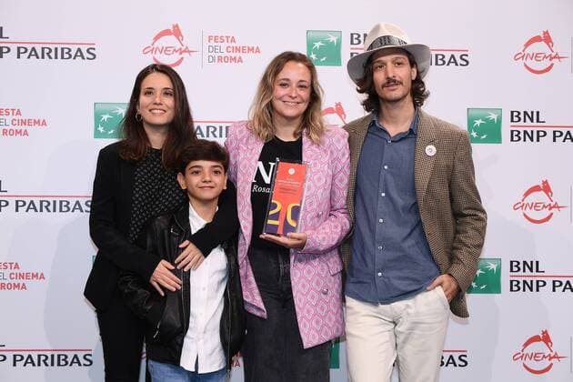 Rome Cinema Fest 2022. Rome Film Fest. Photocall awarded by Casa Alice. In the photo: Claudia Gusmano, Francesco Giulio Cerilli, Marta Savina and Dario Aita  Copyright: xMaurizioxD Avanzox xipa-agency.nx xDxAvanzo Provvisionatox
