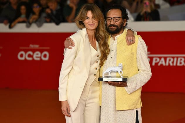 Rome, Italy - October 22: Shekhar Kapur Jamina Khan and Attends The Red Carpet During The 17th Rome Film Festival At Auditorium Parco Della Musica On October 22, 2022 In Rome, Italy.  Copyright: xDomenicoxCippitellix xipa-agencyx xLivexMediax