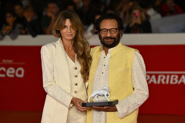 Rome, Italy - October 22: Shekhar Kapur Jamina Khan and Attends The Red Carpet During The 17th Rome Film Festival At Auditorium Parco Della Musica On October 22, 2022 In Rome, Italy.  Copyright: xDomenicoxCippitellix xipa-agencyx xLivexMediax
