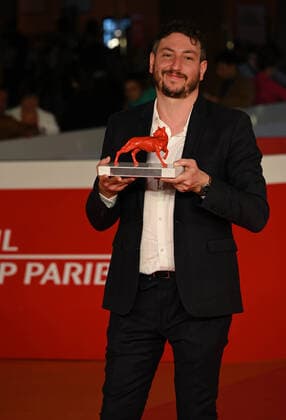 Photo IPP Gioia Botteghi Rome22 10 2022 Rome Film Festival 17th edition, red carpet of awardees, SHTTL , audience award, pictured is director Ady Walter Italy Photo Press World Copyright  0