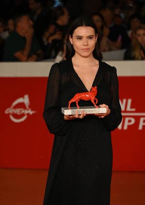 Photo IPP Gioia Botteghi Rome22 10 2022 Rome Film Festival 17th edition, red carpet of awardees, Foudre, special mention award for performance, pictured is actress Lilith Grasmug Italy Photo Press World Copyright  0