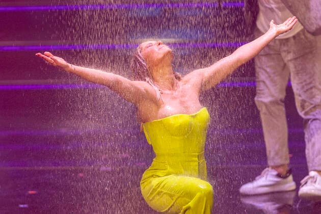 Bilder des Jahres 2022, Entertainment 10 Oktober Helene Fischer bei der Aufzeichnung der TV-Show Das grosse Schlagerjubiläum 2022 - Auf die nächsten 100! im Studio 3 der Media City. Leipzig, 21.10.2022 *** Helene Fischer at the recording of the TV show Das grosse Schlagerjubiläum 2022 To the next 100 in Studio 3 of the Media City Leipzig, 21 10 2022 Foto:xM.xKremerx xFuturexImage