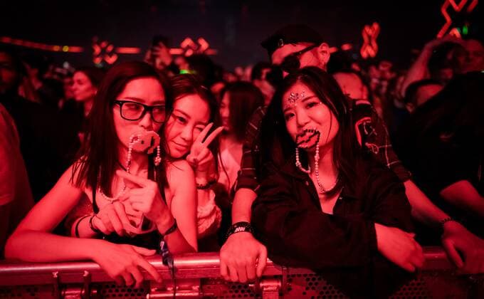 2022 10 23 02 04 33 AMSTERDAM Visitors during Amsterdam Music Festival, which takes place in the Johan Cruijff ArenA during ADE ANP MARCO DE SWART netherlands out belgium out  Copyright: xx x456580890x originalFilename: 456580890.jpg