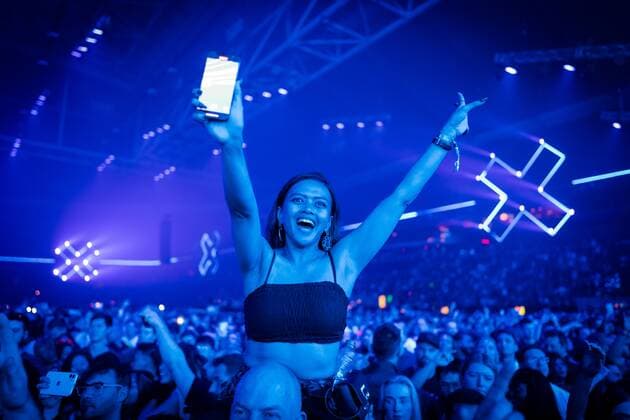 2022 10 23 02 12 24 AMSTERDAM Visitors during Amsterdam Music Festival, which takes place in the Johan Cruijff ArenA during ADE ANP MARCO DE SWART netherlands out belgium out  Copyright: xx x456580901x originalFilename: 456580901.jpg