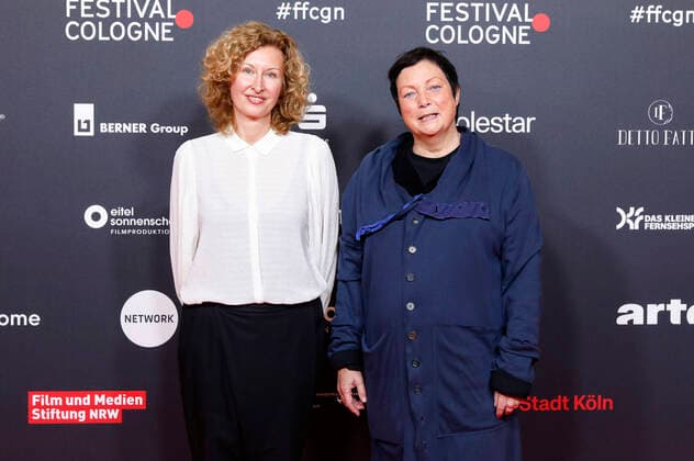 Nana Neul and Martina Richter at the screening of the feature film Daughters , the winner of the Manfred Stelzer Award, at the 32 Film Festival Cologne 2022 at Filmpalast Köln, 22 10 2022 Foto:xR.xSchmiegeltx xFuturexImage