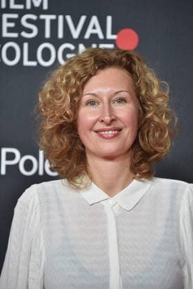 Director Nana Neul arrives to award Manfred Stelzer Prize to Daughters of Director Nana Neul at 32 Film Festival Cologne formerly Cologne Conference 2022 , an international film festival.